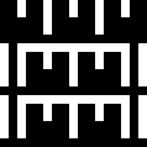 Storage box data warehouse shipping and delivery icon