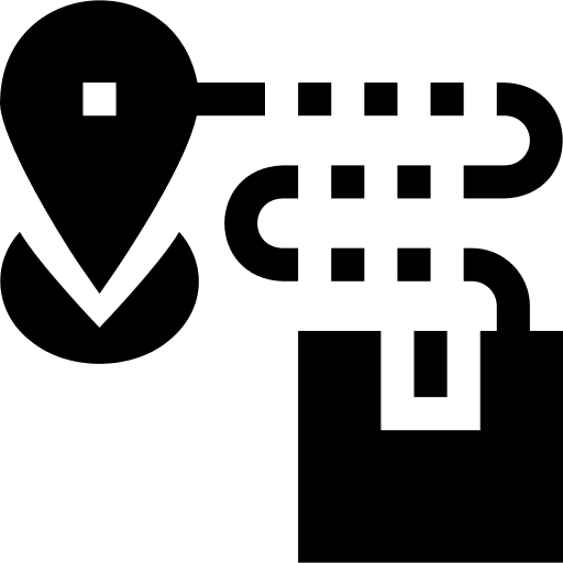 Tracking tracking parcel package icon