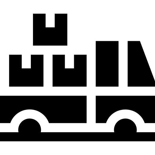 Cargo truck shipping and delivery shipping trucking icon Cargo truck shipping and delivery shipping trucking icon