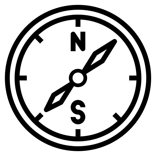 Compass navigation travel compass icon Compass navigation travel compass icon