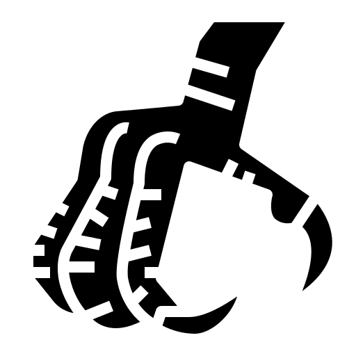Eagle animals bird claw icon