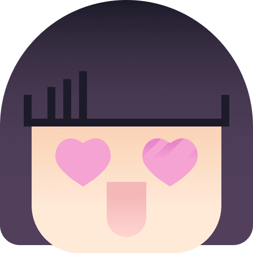 Girl heart love and romance love icon