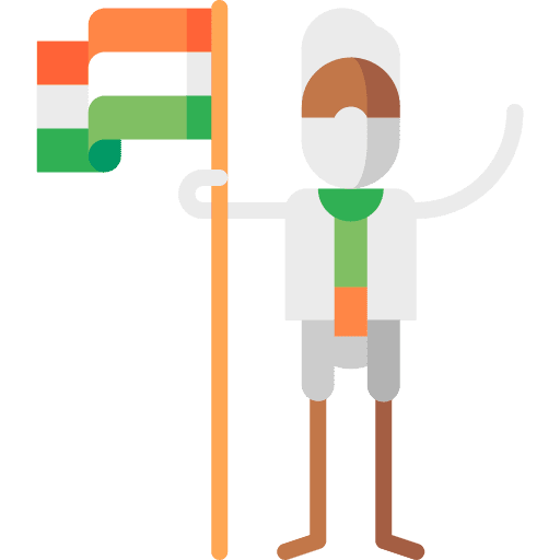 India india flag people independent icon