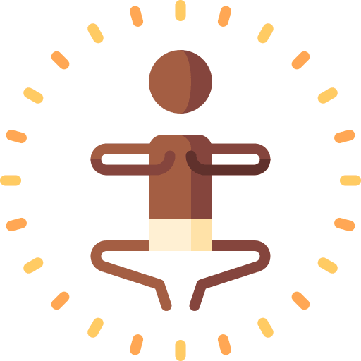Self realization meditation cape religion icon