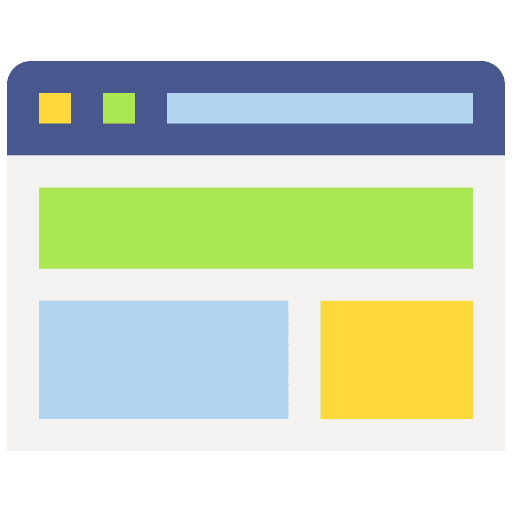 Template seo and web web design template icon