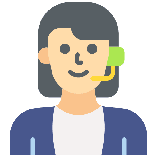 Customer service agent avatar customer service representative icon Customer service agent avatar customer service representative icon