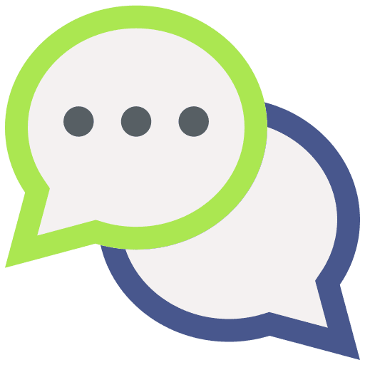 Messaging talk message communications icon Messaging talk message communications icon
