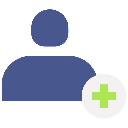 Add user add social network group icon Add user add social network group icon