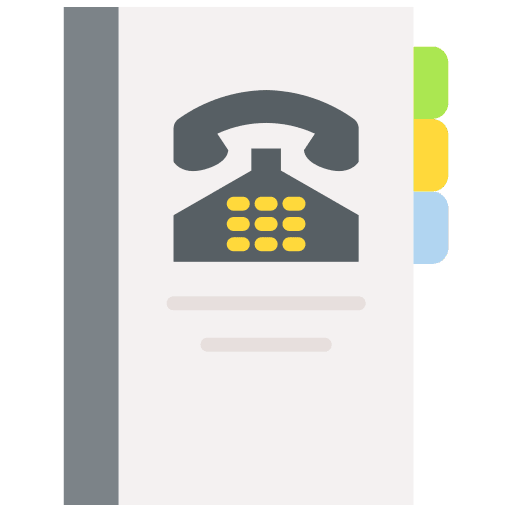 Telephone book telephone book agenda communications icon Telephone book telephone book agenda communications icon