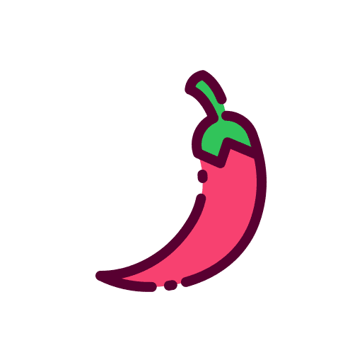 Chili pepper hot spicy hot dogs icon Chili pepper hot spicy hot dogs icon