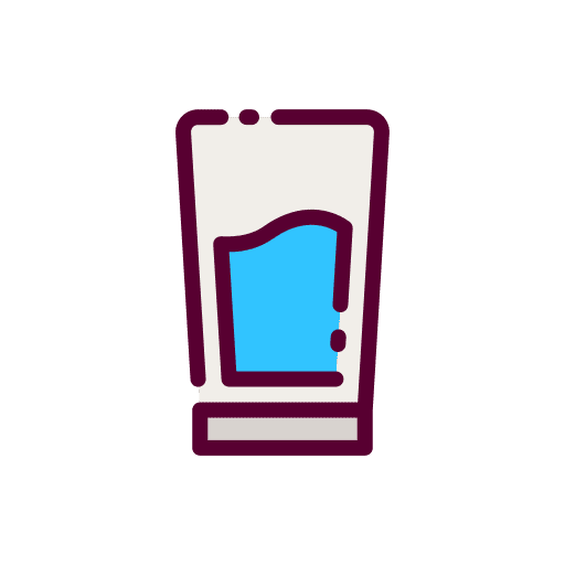 Water glass glasses straw healthcare and medical icon Water glass glasses straw healthcare and medical icon