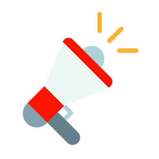 Megaphone megaphone communication digital marketing icon Megaphone megaphone communication digital marketing icon