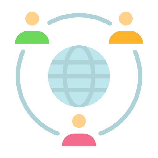 Organization strategy user organization icon Organization strategy user organization icon