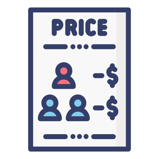Price list list price list sheet icon Price list list price list sheet icon