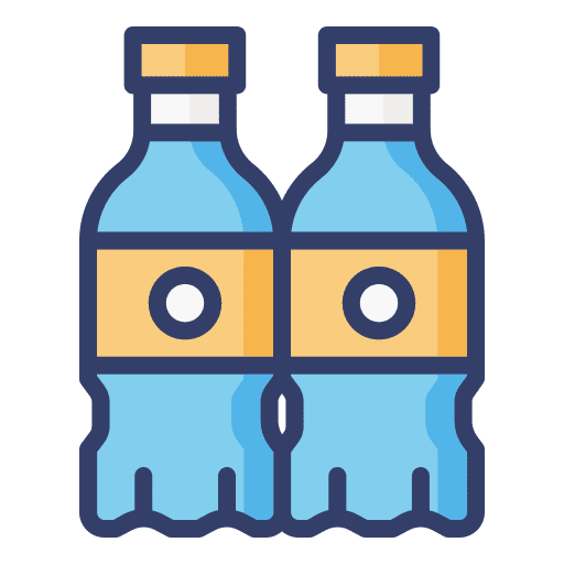 Bottle food and restaurant water healthy food icon Bottle food and restaurant water healthy food icon