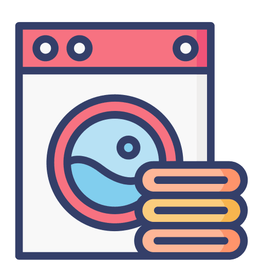 Washing machine clothes furniture and household washing machine icon Washing machine clothes furniture and household washing machine icon