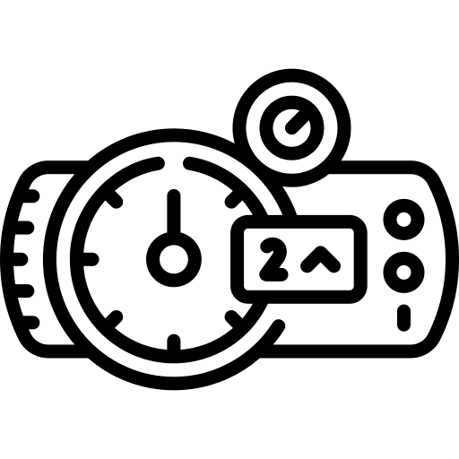 Speedometer speedometer transportation automobile icon Speedometer speedometer transportation automobile icon