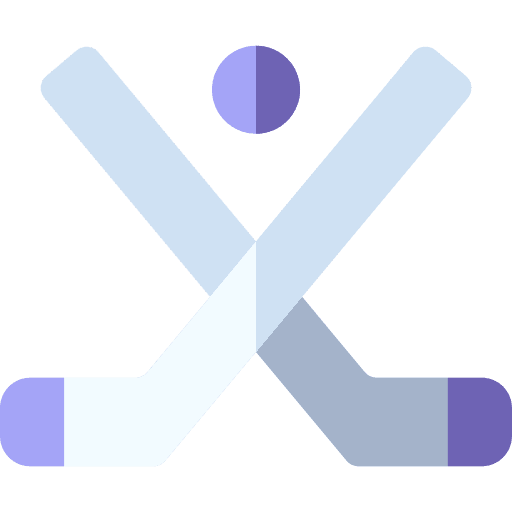 Hockey hockey puck hockey stick team sports icon