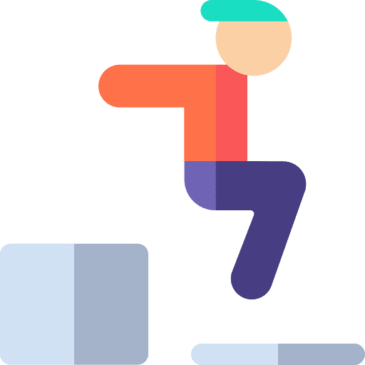 Parkour humanpictos people parkour icon