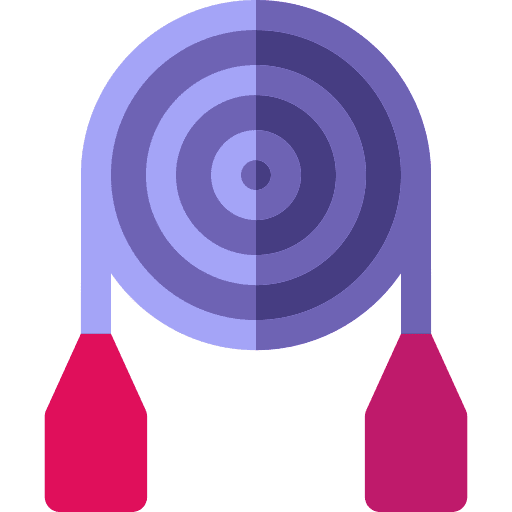 Jumping rope jumping rope training skipping rope icon