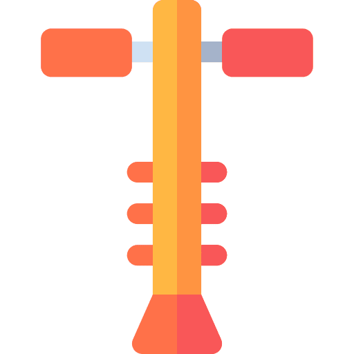 Pogo stick jumping entertainment sports and competition icon