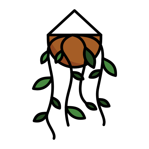 Golden pothos leaf flora floral icon Golden pothos leaf flora floral icon