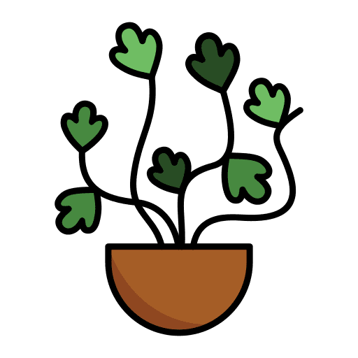 English ivy floral tropical leaf icon English ivy floral tropical leaf icon