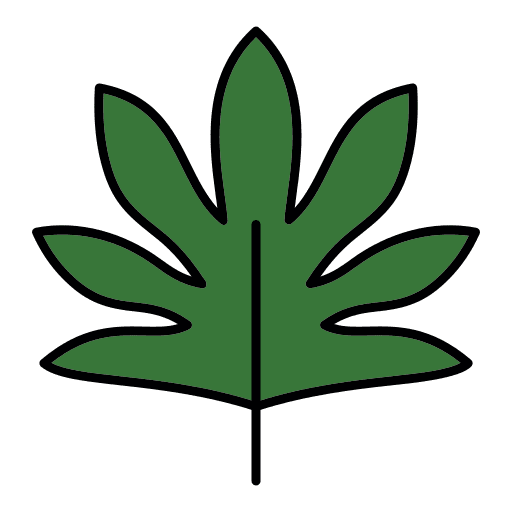 Leaf flora plant nature icon Leaf flora plant nature icon
