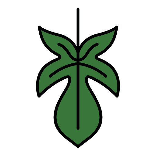 Leaf leaves pot nature icon Leaf leaves pot nature icon