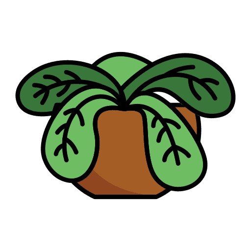 Vegetable plants flora house plants icon Vegetable plants flora house plants icon