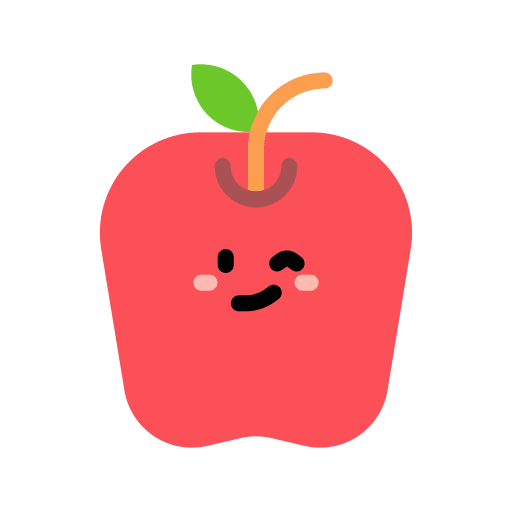 Apple healthy food diet vegan icon Apple healthy food diet vegan icon