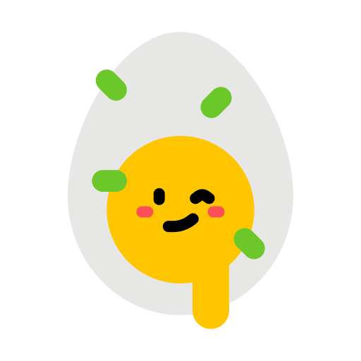 Boiled egg food meal breakfast icon Boiled egg food meal breakfast icon