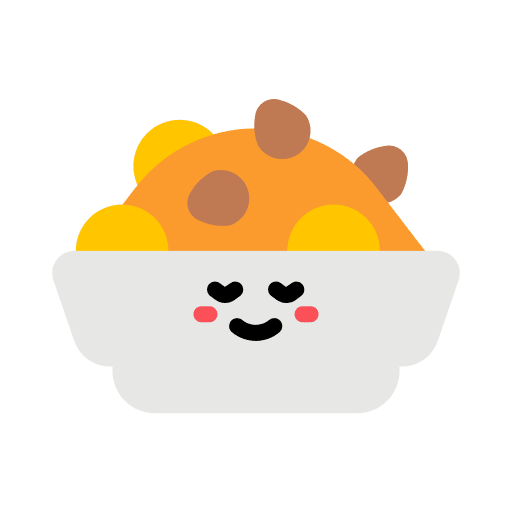 Granola meal cereal muesli icon