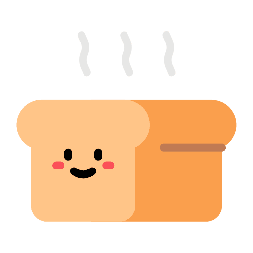 Loaf meal bake bread icon