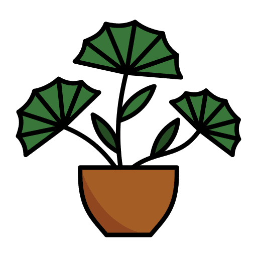 Plant pot leaves flora icon Plant pot leaves flora icon