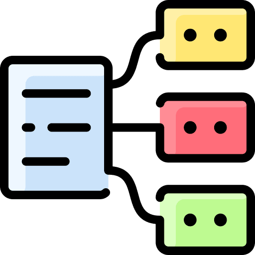 Diagram statistics scheme infographic icon