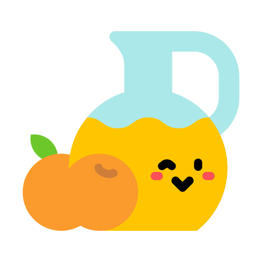 Orange food and restaurant jug juice icon Orange food and restaurant jug juice icon
