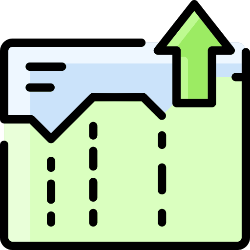 Increase business and finance increase infographic icon Increase business and finance increase infographic icon