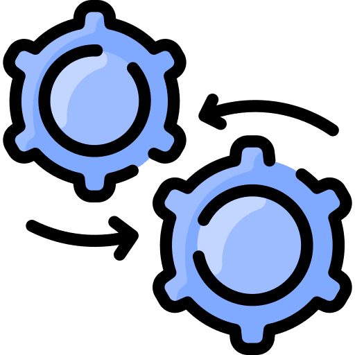 Gear interface settings ui icon Gear interface settings ui icon