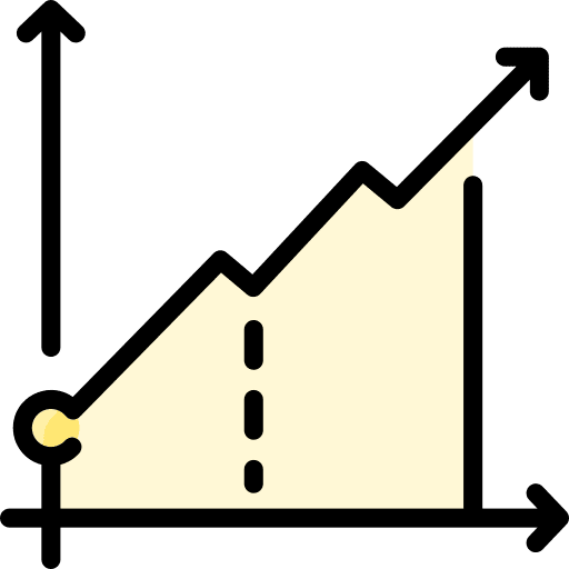 Growth growth graphic business and finance icon Growth growth graphic business and finance icon