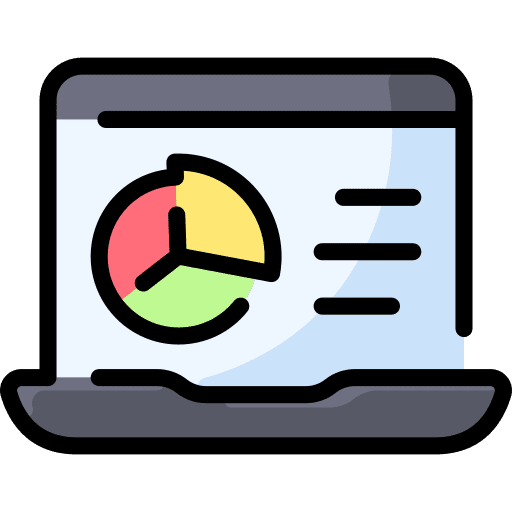 Laptop scheme infographic diagram icon Laptop scheme infographic diagram icon