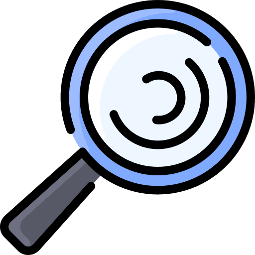 Magnifier data ui analytics icon Magnifier data ui analytics icon