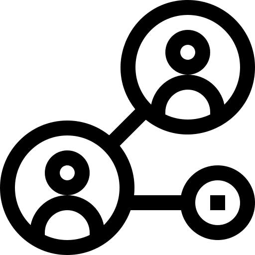 Link group connection team icon