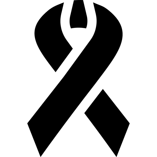 Ribbon ribbon death decoration icon