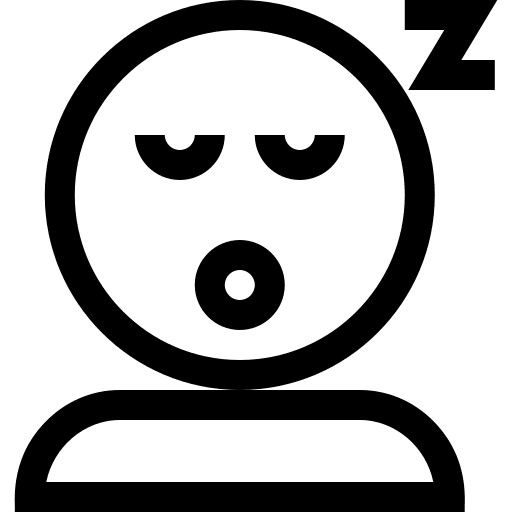Sleeping emoticon emoji smileys icon Sleeping emoticon emoji smileys icon