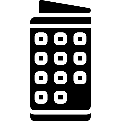 Foldable smartphone screen communications device icon