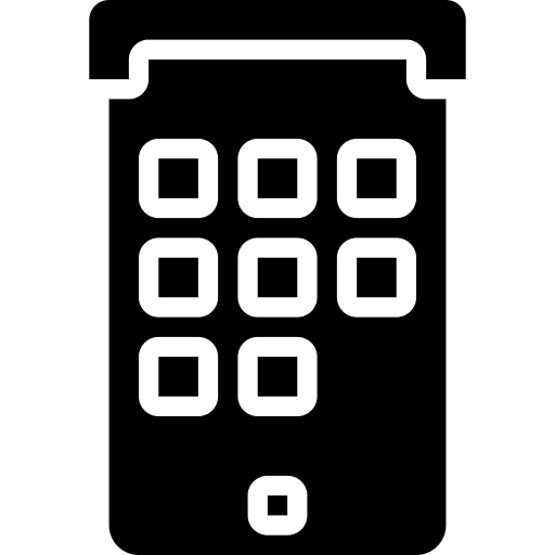 Smartphone phone mobile display icon