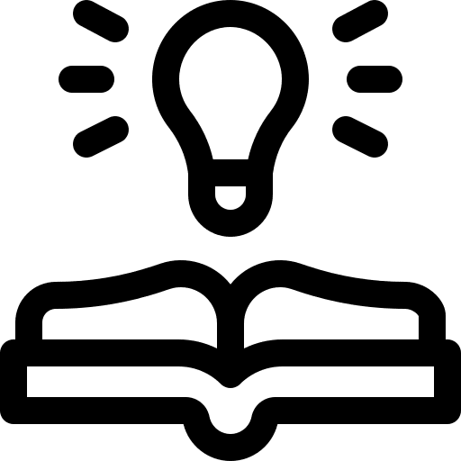 Book idea product knowledge education icon