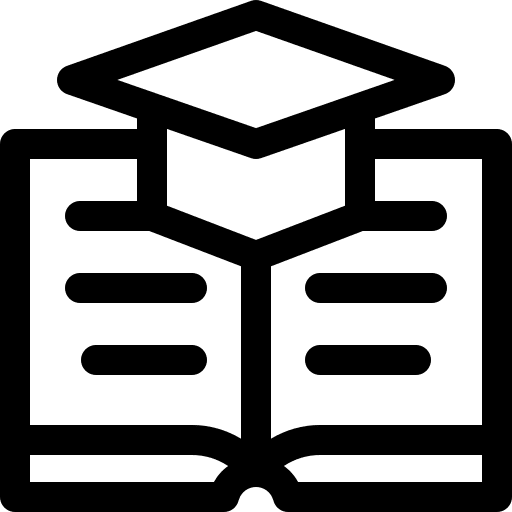Education study university open book icon Education study university open book icon