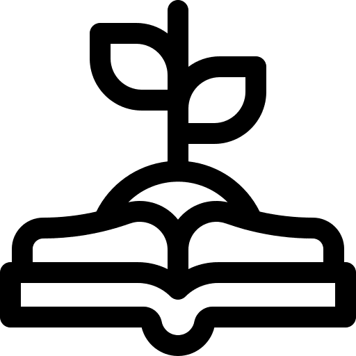 Growth read education knowledge icon Growth read education knowledge icon